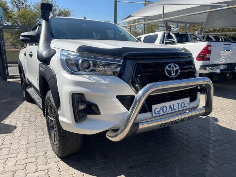 Toyota Hilux 2.4GD-6 Double Cab 4×4 SRX