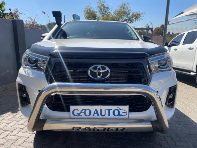 Toyota Hilux 2.4GD-6 Double Cab 4×4 SRX