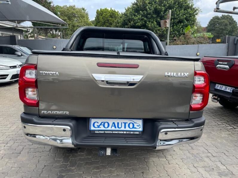 Toyota Hilux 2.4GD-6 Double Cab Raider Auto