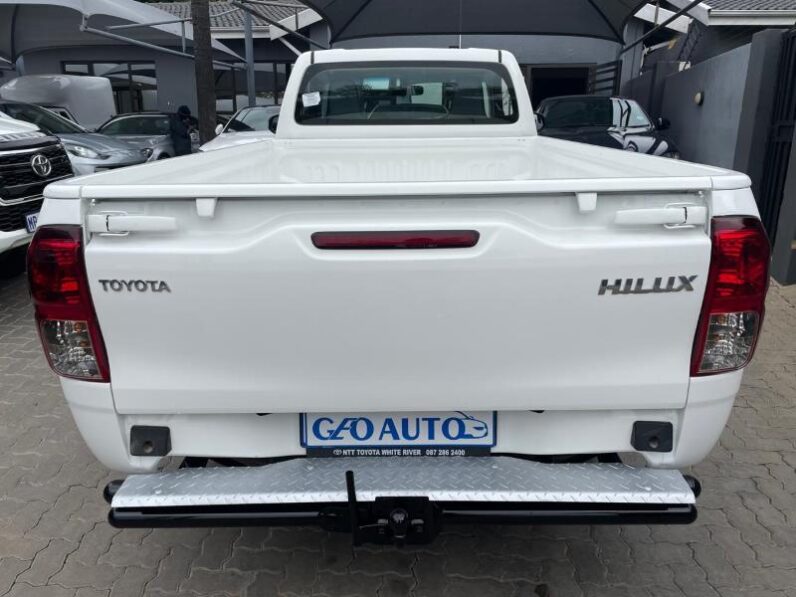 Toyota Hilux 2.0 Single Cab S (Aircon)