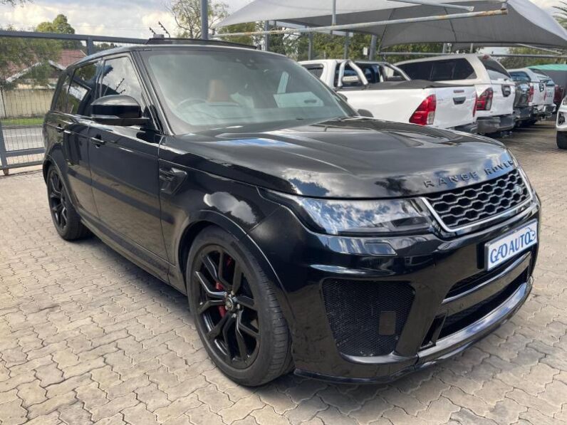 Land Rover Range Rover Sport 2018 Land Rover Range Rover Sport SVR