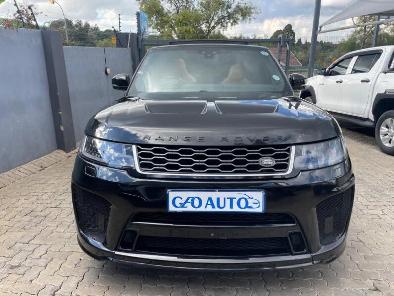 Land Rover Range Rover Sport 2018 Land Rover Range Rover Sport SVR